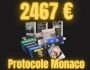 Protocole Monaco: 2467euros avec les cryptobanques