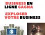 Gagner de l'argent  avec le business en ligne 