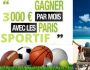 Gagnez de l'argent  rapidement  avec les paris spo