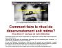 FICHE RITUEL D�SENVOUTEMENT PAR SOIT M�ME