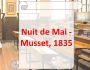 Nuit de Mai - Musset, 1835 [Analyse de Texte]