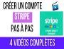 Crer un compte Stripe pas pas: 4 vidos compltes