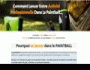 Comment crer votre activit dans le paintball