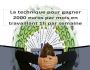 D�but de la formation : gagner 2000 euros par mois