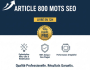 Boostez votre SEO : Votre Article cl� en main 